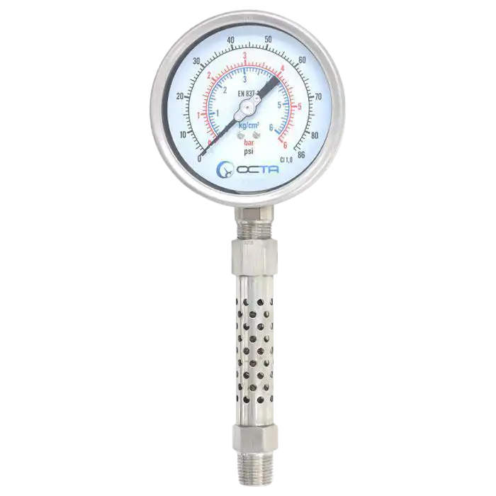 เกจวัดแรงดัน pressure gauge เพรสเชอร์เกจ cooling tower OCTA front